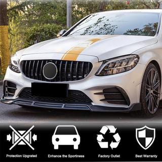 Karbonový lip spoiler na přední nárazník Lip V3 (pro C43 AMG 2019-2021) fotografie 3
