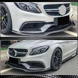 Karbonový nástavec na přední nárazník Lip V2 (pro SD C63 AMG 2015-2019) fotografie 4