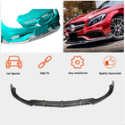 Mercedes C-Class W205 2014–2021 Přední lip spoiler na nárazník Lip V4 (pro SD C63 AMG 2015-2019, karbon) fotografie 3