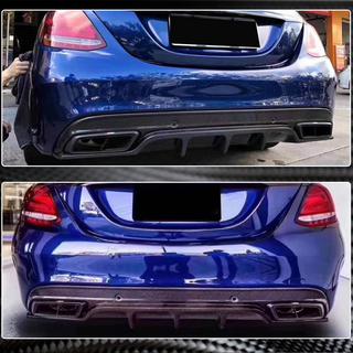 Difuzor zadního nárazníku (pro SD C43/C63 AMG 2015-2019, karbon) fotografie 3