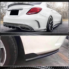 Mercedes C-Class W205 2014–2021 Karbonové nástavce na zadní nárazník Flap (pro SD C43/C63 AMG 2015-2019, karbon) fotografie 3
