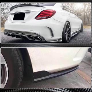 Karbonové nástavce na zadní nárazník Flap (pro SD C43/C63 AMG 2015-2019, karbon) fotografie 3