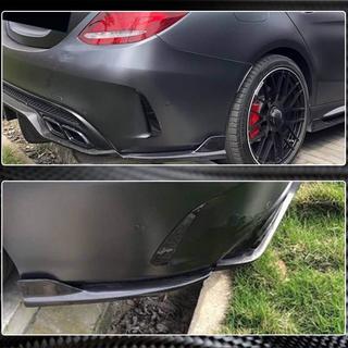 Karbonové nástavce na zadní nárazník Flap (pro SD C43/C63 AMG 2015-2019, karbon) fotografie 4