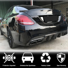 Mercedes C-Class W205 2014–2021 Difuzor zadního nárazníku V3 (pro SD C43/C63 AMG 2015-2019, karbon) fotografie 2