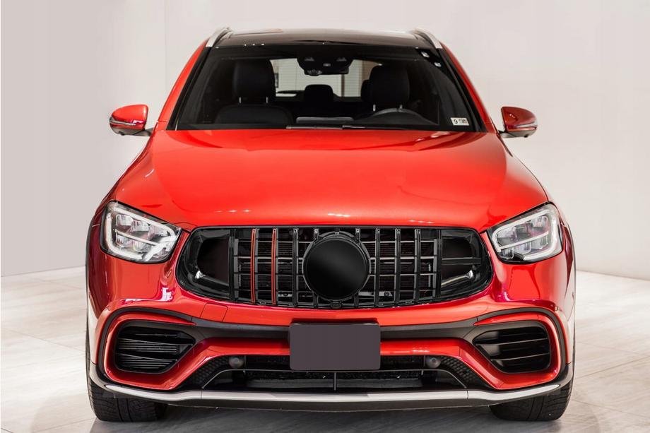 Mercedes GLC X253 2015–2022 Přední maska chladiče Rocket (pro GLC 43 AMG/GLC 63 AMG/AMG-Line 2019-2022) Fotografie 2