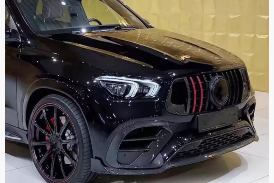 Mercedes GLE W167 2018– Přední maska chladiče GT Panamericana GT-R (pro AMG-Line/GLE53/GLE63 2019-2023) Fotografie 4