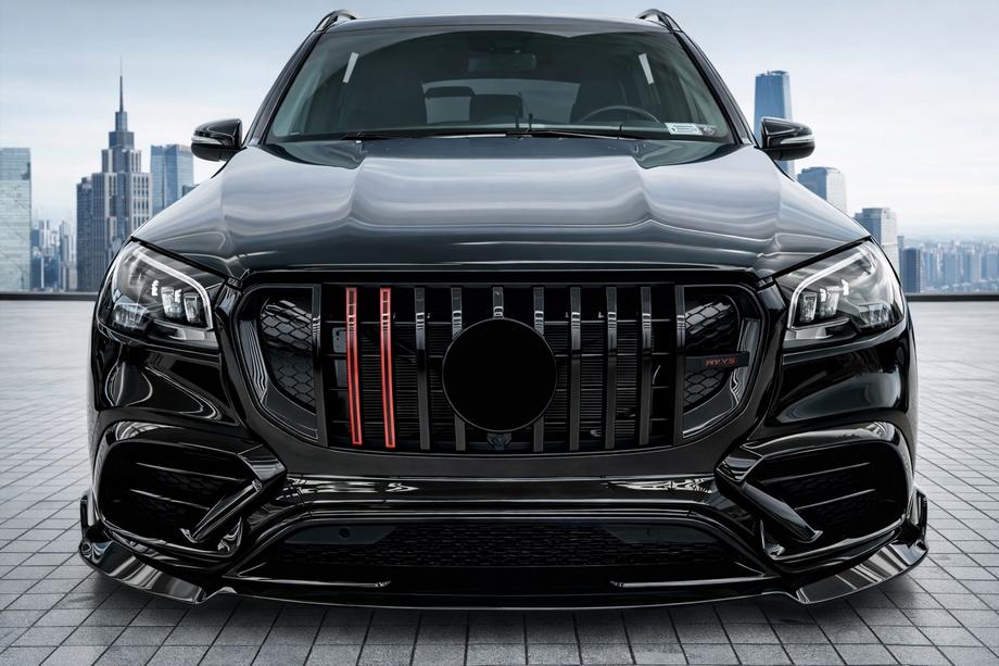 Mercedes GLS X167 2019– Přední maska chladiče Rocket (2019-2023) Fotografie 1