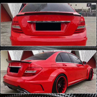 Mercedes C-class W204 2007–2015 Spoiler SD V4 (karbon) fotografie 4
