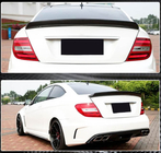 Mercedes C-class W204 2007–2015 Spoiler zadního nárazníku s difuzorem (pro C63 AMG 2012-2014, karbon) fotografie 2