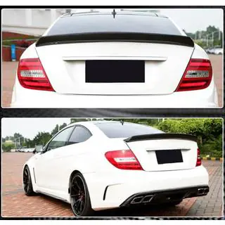 Spoiler zadního nárazníku s difuzorem (pro C63 AMG 2012-2014, karbon) fotografie 2