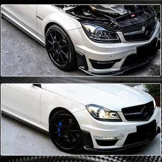 Karbonové nástavce předního nárazníku (pro AMG 2012-2014) fotografie 3