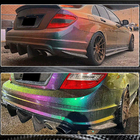 Mercedes C-class W204 2007–2015 Difuzor zadního nárazníku V1 (pro AMG SD 2008-2011, karbon) fotografie 5