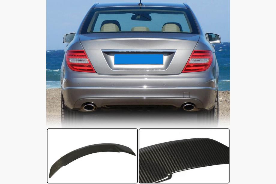 Mercedes C-class W204 2007–2015 Karbonový spoiler SD V8 (karbon) Image
