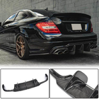 Mercedes C-class W204 2007–2015 Difuzor zadního nárazníku V2 (pro AMG SD/Coupe 2012-2014, karbon) fotografie 1