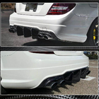 Mercedes C-class W204 2007–2015 Difuzor zadního nárazníku V2 (pro AMG SD/Coupe 2012-2014, karbon) fotografie 3