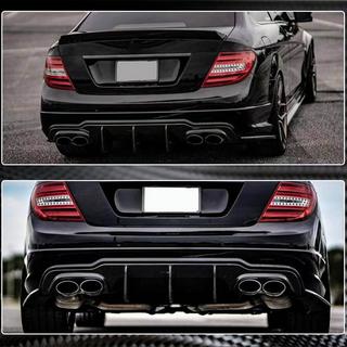 Difuzor zadního nárazníku V2 (pro AMG SD/Coupe 2012-2014, karbon) fotografie 4