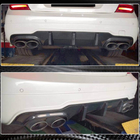 Mercedes C-class W204 2007–2015 Difuzor zadního nárazníku V3 (pro AMG SD/Coupe 2012-2014, karbon) fotografie 3