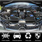 Mercedes C-class W204 2007–2015 Těleso systému studeného sání vzduchu s krytem (pro C63 AMG 2012-2014, suchý karbon) fotografie 2