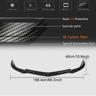 Mercedes C-class W204 2007–2015 Přední lip na nárazník Lip V2 (pro AMG 2012-2014, suchý karbon) fotografie 5