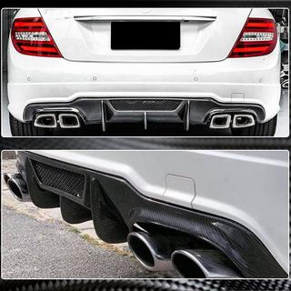 Difuzor zadního nárazníku V4 (pro AMG SD/Coupe 2012-2014, karbon) fotografie 3