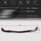 Mercedes C-class W204 2007–2015 Přední lip spoiler na nárazník Lip (pro AMG-Line 2008-2011, karbon) fotografie 5