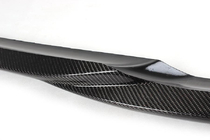Mercedes C-class W204 2007–2015 Přední lip spoiler na nárazník Lip (pro AMG-Line 2008-2011, karbon) fotografie 10