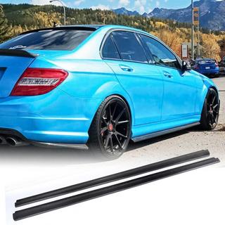 Boční prahy (pro AMG SD, karbon) Mercedes C-class W204 2007–2015 fotografie 1