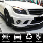 Mercedes C-class W204 2007–2015 Karbonové nástavce na přední nárazník (pro C63 AMG Sedan 2008-2011) fotografie 2