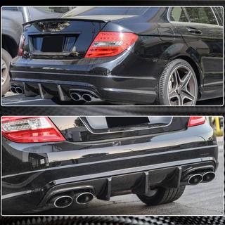 Difuzor zadního nárazníku V2 (pro AMG SD 2008-2011, karbon) fotografie 4