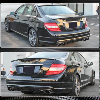 Difuzor zadního nárazníku V4 (pro AMG SD 2008-2011, karbon) fotografie 4