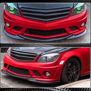 Karbonový přední lip spoiler Lip V3 (pro AMG 2008-2011) fotografie 4