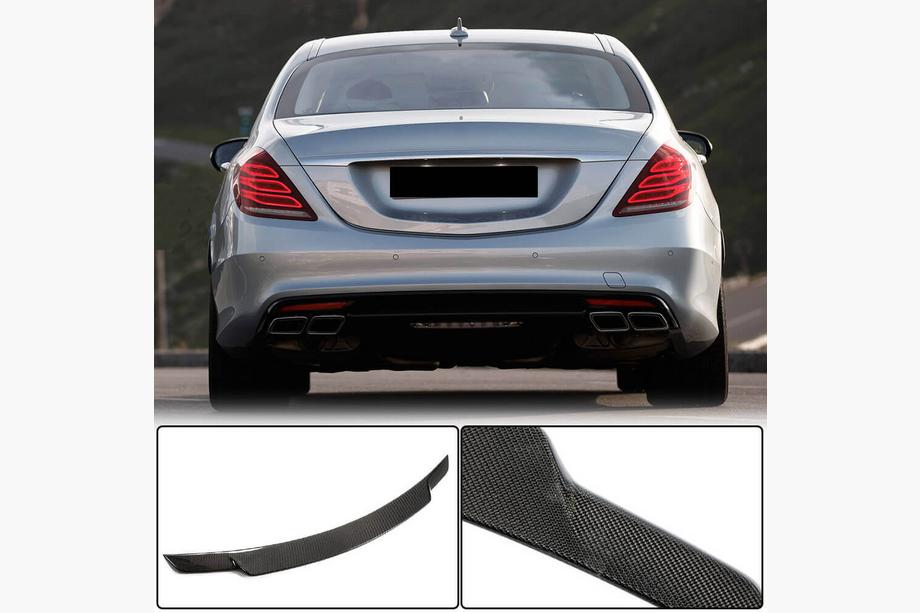 Mercedes S-Class W222 2013–2022 Spojler V2 (karbon) Image