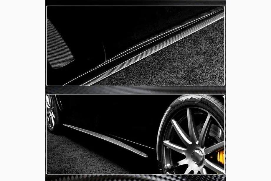 Mercedes S-Class W222 2013–2022 Boční prahy pro S63 AMG 2014-2017 (karbon) Fotografie 4