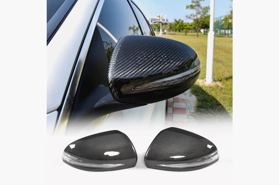 Mercedes S-Class W222 2013–2022 Kryty zrcátek V2 (2014-2017, karbon) Image