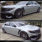 Mercedes S-Class W222 2013–2022 Karbonové kryty předních blatníků (pro 2014-2017) fotografie 5