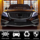 Mercedes S-Class W222 2013–2022 Karbonový lip na přední nárazník (pro S63 AMG 2014-2017) fotografie 2
