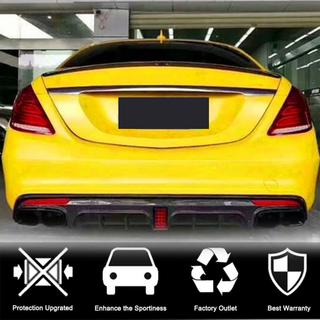 Difuzor zadního nárazníku s výfukovými koncovkami (pro S63 AMG 2014-2017, karbon) fotografie 3