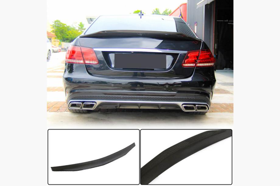 Mercedes E-Class W212 2009–2016 Spoiler V4 (karbon) Image