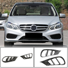 Mercedes E-Class W212 2009–2016 Vložky do předního nárazníku (pro AMG-Line 2013-2016, karbon) fotografie 1