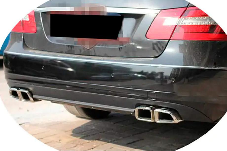 Mercedes E-Class W212 2009–2016 Difuzor zadního nárazníku (pro Base SD 2010-2013, karbon) Image