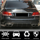 Mercedes E-Class W212 2009–2016 Difuzor zadního nárazníku V2 (pro E63 AMG 2013-2016, karbon) fotografie 3