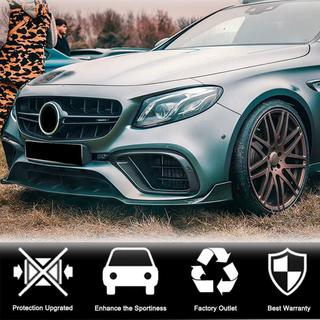 Karbonový přední lip spoiler V1 na přední nárazník (pro E63 AMG 2016-2019) fotografie 2