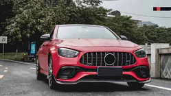 Mercedes E-class W213 2016–2023 Karbonový nástavec (Lip) na přední nárazník pro E63 AMG 2020-2023 fotografie 2