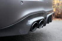 Mercedes E-class W213 2016–2023 Difuzor zadního nárazníku (pro E63 AMG 2020-2023, karbon) fotografie 2