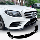 Mercedes E-class W213 2016–2023 Lip spoiler předního nárazníku (pro AMG-Line / E43 AMG 2016-2019, plast) fotografie 1