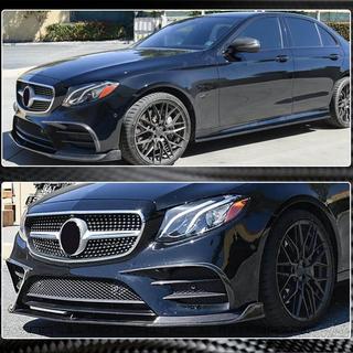 Karbonový spoiler předního nárazníku Lip V1 (pro AMG-Line / E43 AMG 2016-2019) fotografie 3