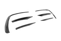Mercedes E-class W213 2016–2023 Lip spoiler předního nárazníku (pro AMG-Line 2020+, suchý karbon) fotografie 19