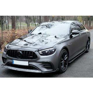 Lip spoiler předního nárazníku (pro AMG-Line 2020+, suchý karbon) fotografie 4