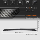 Mercedes E-сlass W213 2016–2023 Okenní spoiler (karbon) fotografie 5