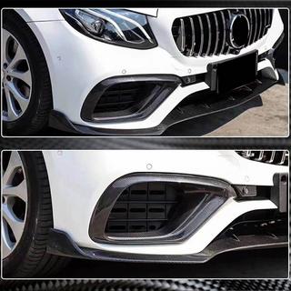 Karbonové nástavce na přední nárazník (pro E63 AMG 2016-2019, karbon) fotografie 3